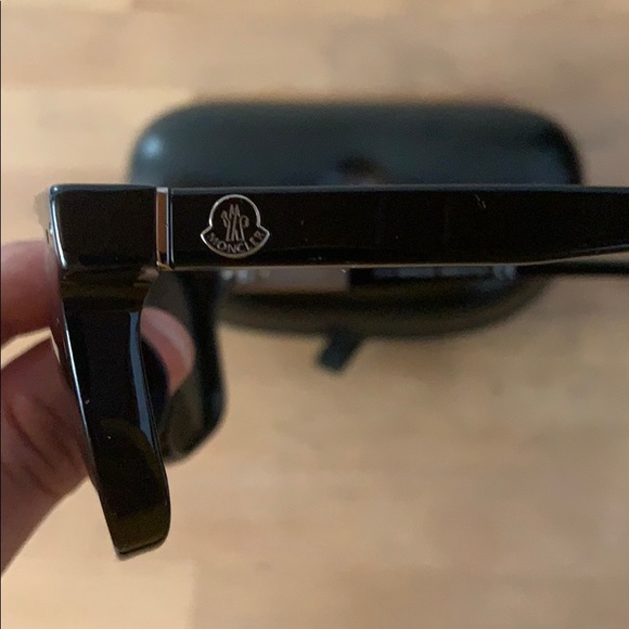 Moncler Sunglasses ML0011 01A Shiny Blk/Smoke Lens - Picture 7 of 8